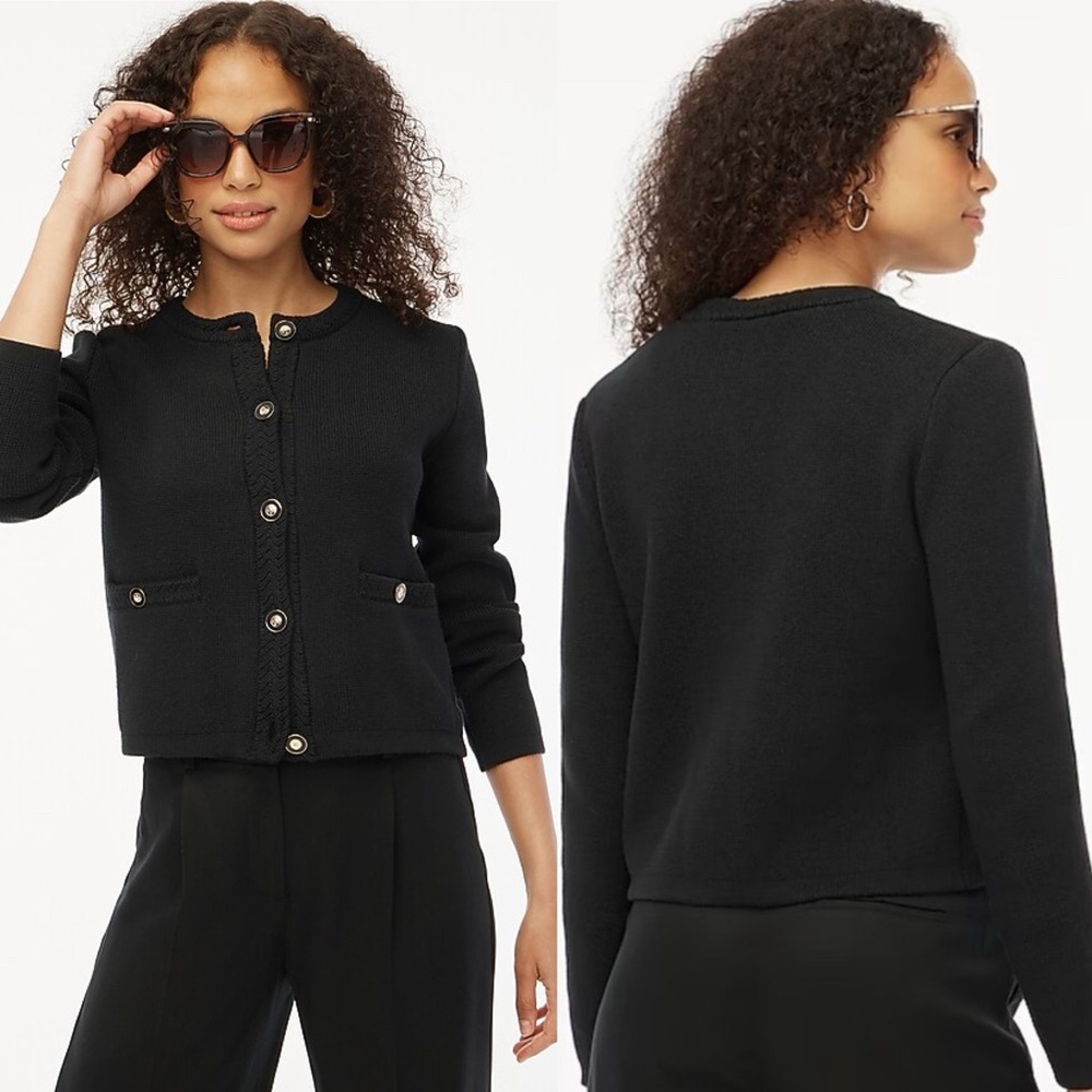 J.Crew Cotton Lady Jacket Cardigan Sweater - Picture 12 of 12